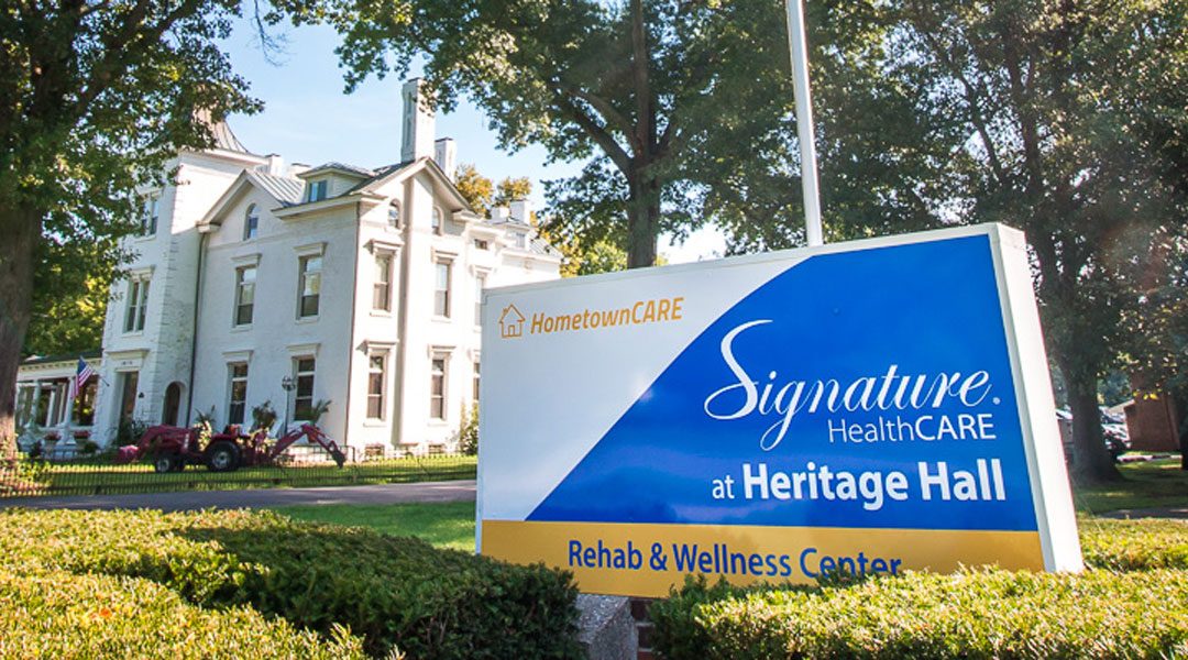 SIGNATURE HEALTHCARE AT HERITAGE HALL – NURSE AIDE FAILS TO REPORT FALL